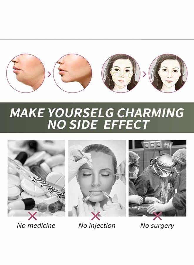 حزام للذقن أثناء النوم، جهاز لتقليل الذقن المزدوجة للنساء، جهاز لتشكيل خط الفك، قناع رفع قابل للتعديل على شكل حرف V، رقعة لرفع الذقن، حزام وجه قابل لإعادة الاستخدام على شكل حرف V، قناع وجه ليلي مصمم خصيصًا للوجه المترهل. - Image 5